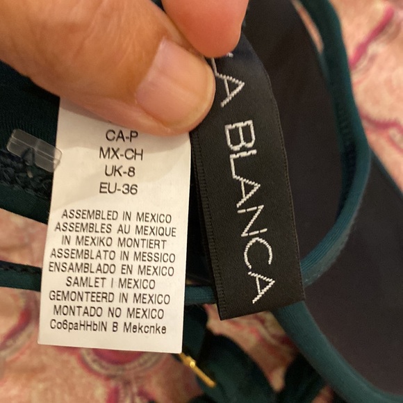 La blanca  island goddess wrap bikini top us 8 - Picture 5 of 5